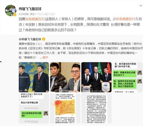 足协刘洁爆料视频大全,揭秘足球圈幕后真相